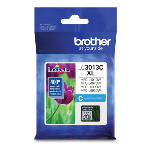 Brother LC3013CS Cyan Ink Cartridge, Super High Yield