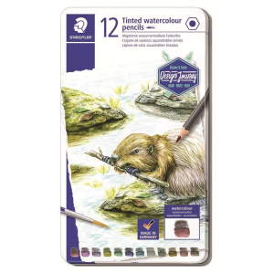 Coloured pencil tint 12pc 100% PEFC