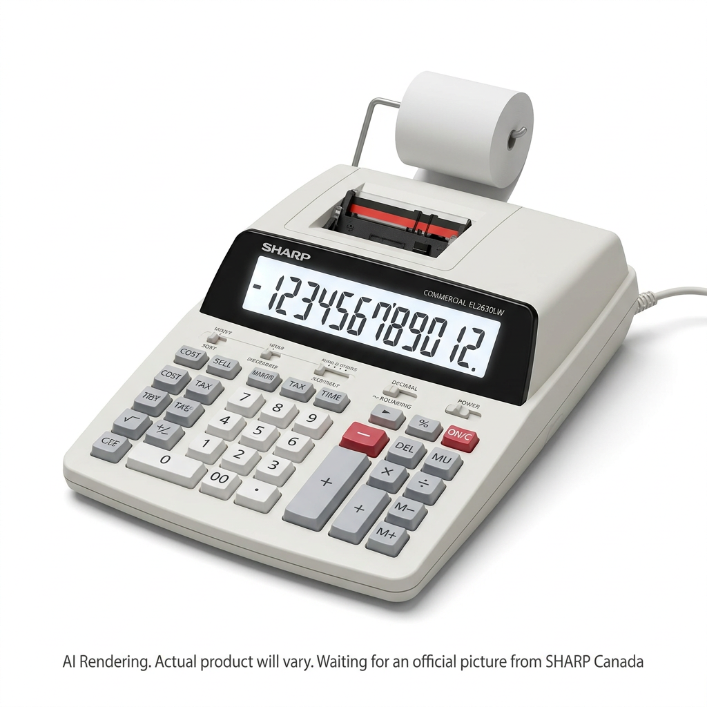 12 Digit Commercial Printing Calculator