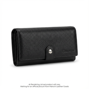 Pebble RFID Medium Clutch Wallet