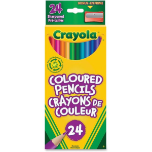 24 Coloured Pencils