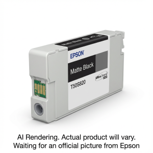 Epson ULTRACHROME XD3 Matte Black Cartridge, 350MLT5