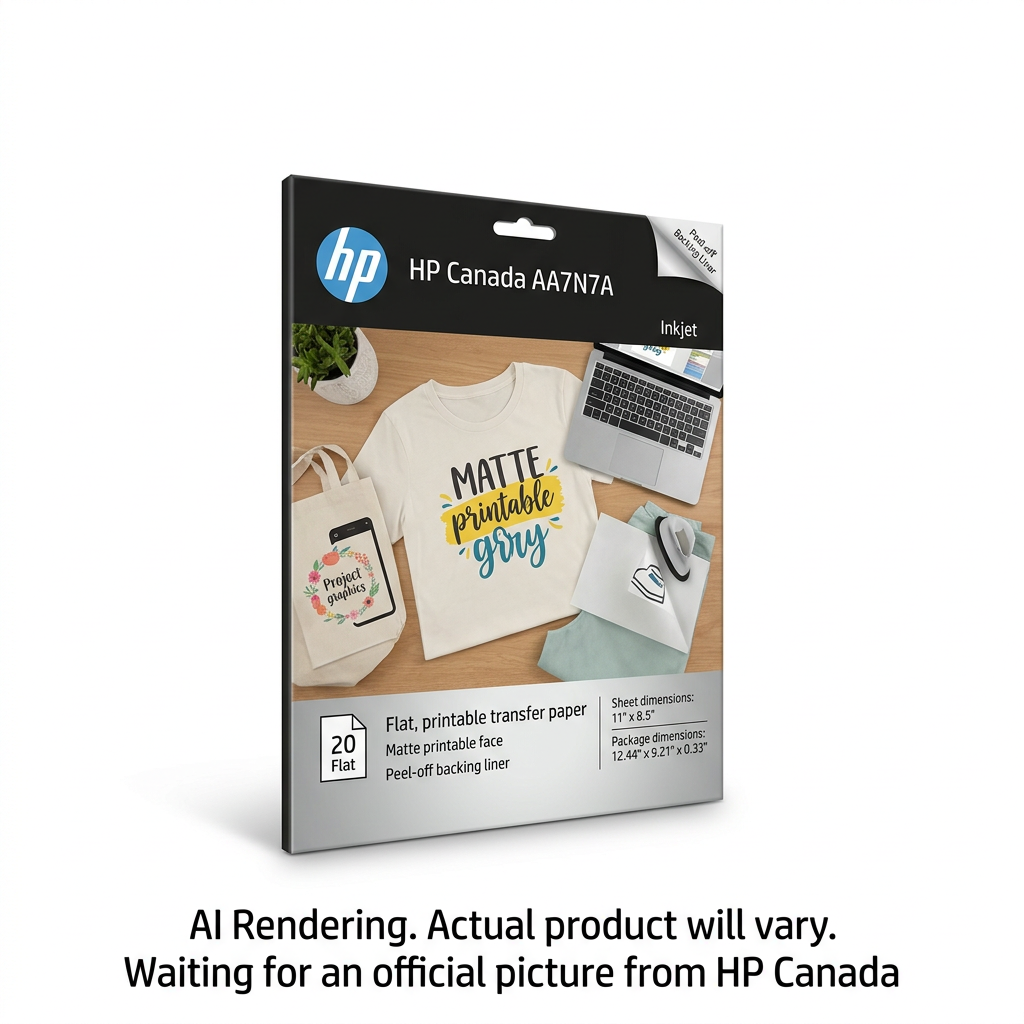 HP IronTransLightFab8.5x11in 20sheets