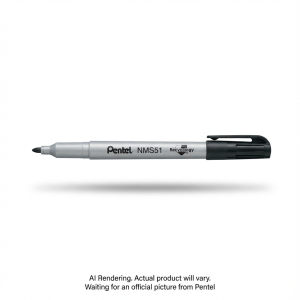 CD-R/DVD-R Permanent Marker (2.0mm), Bullet Tip, Black Ink