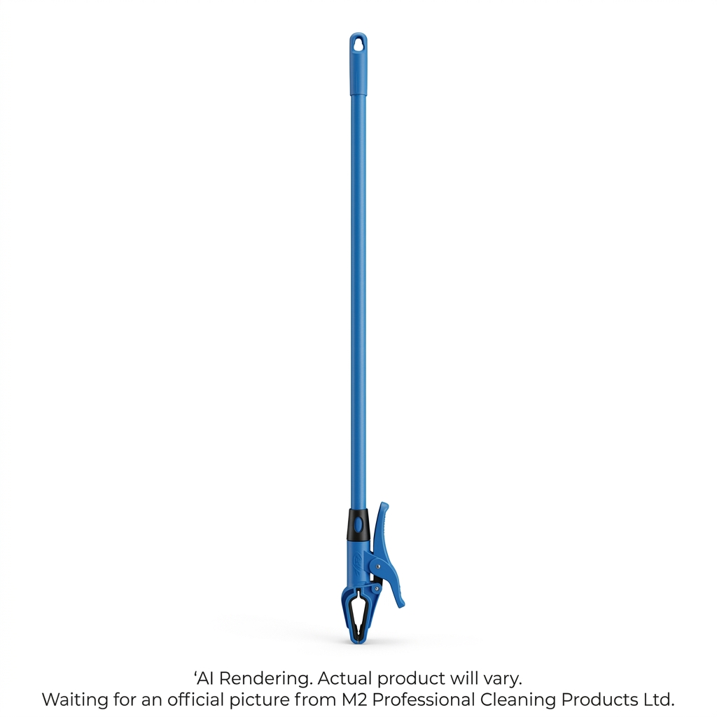 54" Snap 2 Go Mop Handle - Fiberglass - Blue