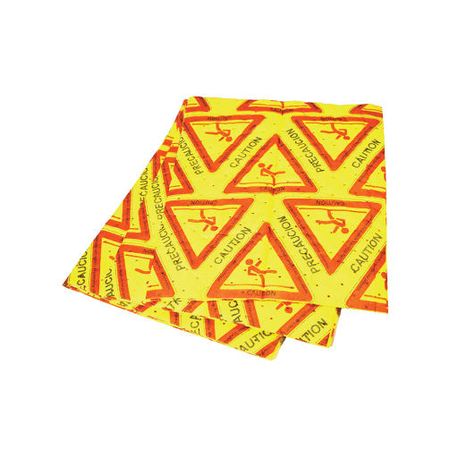 15"x18" Hi-Vis Universal Caution Pads Heavy Duty (10 EAk)