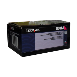 80C10M0 Lexmark CX310,410,510 Magenta Return Program 1K Toner Cartridge