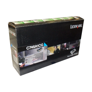 Lexmark C746,748 Cyan Return Program 7K Toner Cartridge