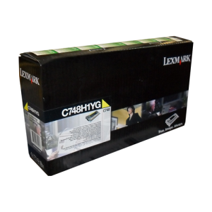 Lexmark C/X748 Yellow Return Program 10K Toner Cartridge