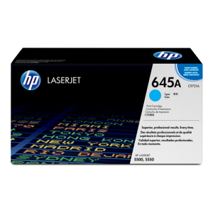 HP #645A CYAN TONER CARTRIDGE FOR COLOUR LASERJET 550