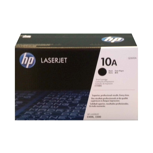 Q2610A HP #10A BLACK LASERJET 2300 PRINT CARTRIDGE