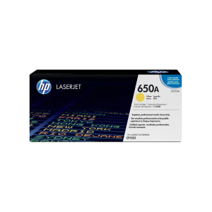 HP 650A (CE272A) Yellow Original LaserJet Toner Cartridge