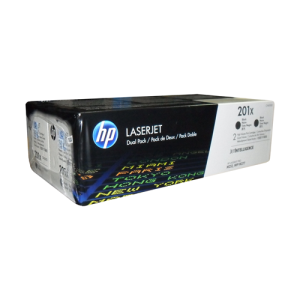 HP 201X Black 2-pack LJ Toner Cartridge
