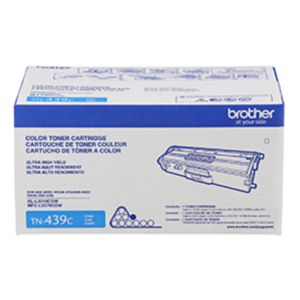 Brother TN439C Cyan Toner Cartridge, Ultra High Yield