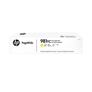 L0R19YC CONTRACT HP #981YC YELLOW PAGEWIDE CARTRIDGE