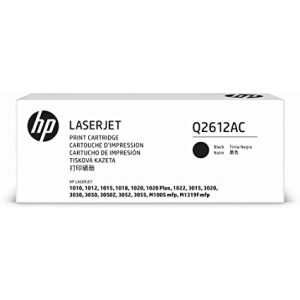 Q2612AC CONTRACT HP #12A LASERJET 1010 PRINT CARTRIDGE