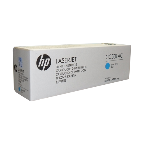 CC531AC HP #304A CYAN CONTRACT TONER CLJ CP2025 (2.8K)