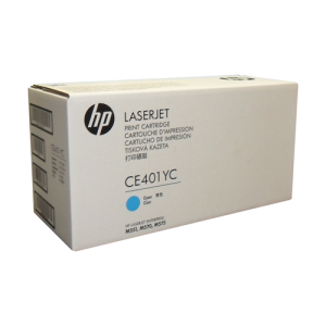 CE401YC CONTRACT HP #507A CYAN LJ TONER