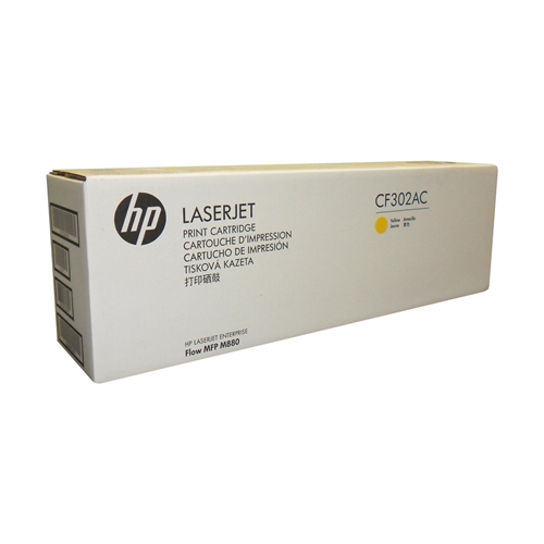 CF302AC CONTRACT HP #827A YELLOW LASERJET TONER CARTRIDGE