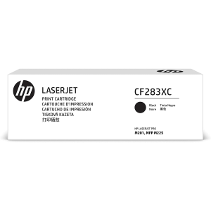 CF283XC CONTRACT HP #83X BLACK LJ TONER FOR M201dw, M225dn,