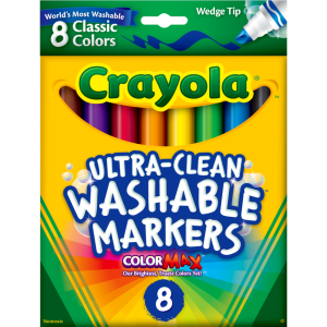 8 Wash Wedge Tip Classic Clrs (English)