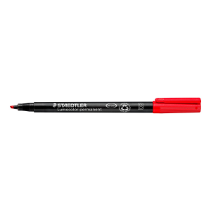 Universal pen Lumocolor perm B red