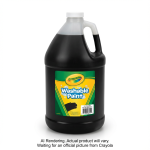 128oz. Wash Paint,Black (English Only)