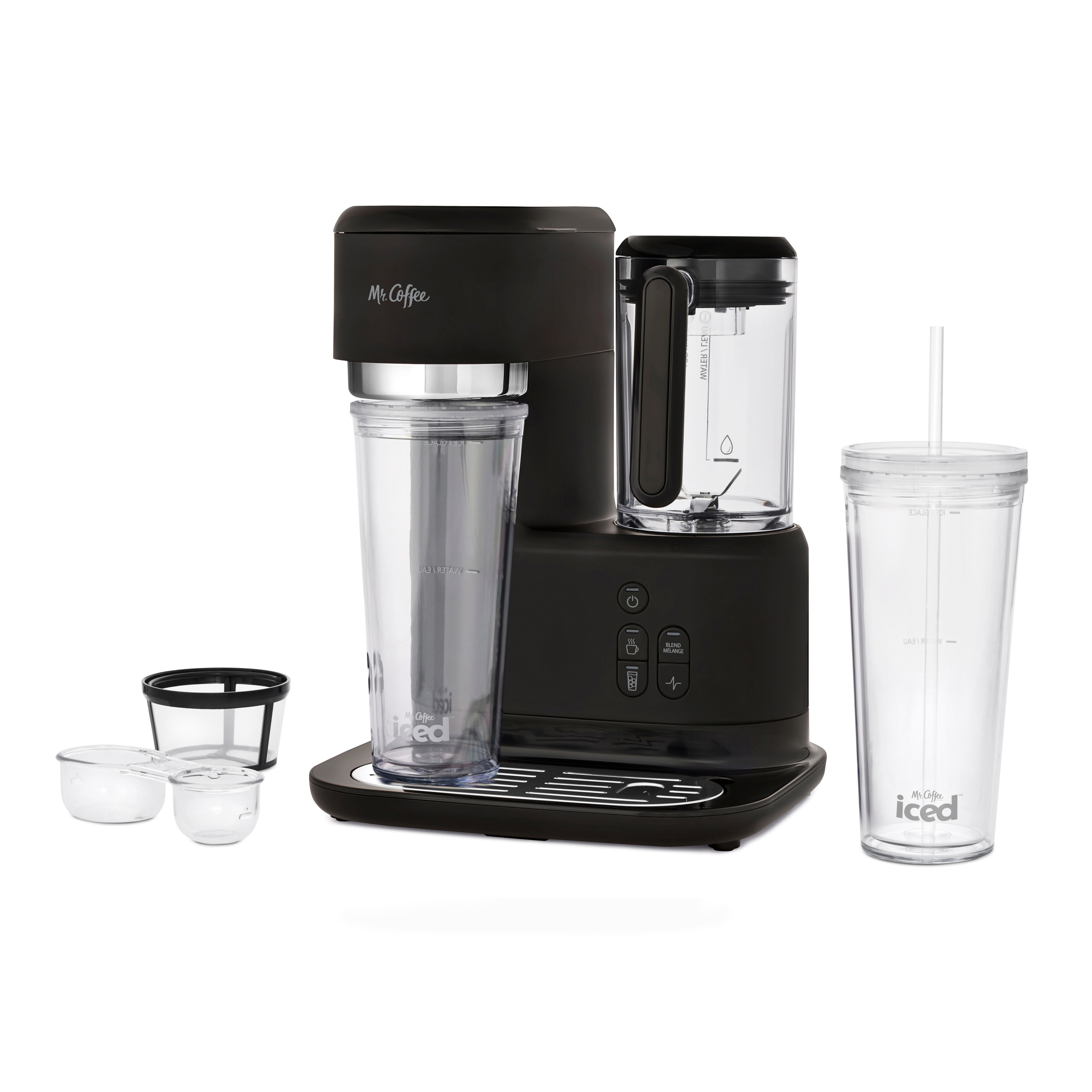 Mr. Coffee Single-Serve Frappe, Iced, and Hot Coffee Maker and Blender