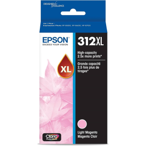 T312XL620 Epson 312XL Claria XL High Capacity Light Magenta Original Ink Cartridge