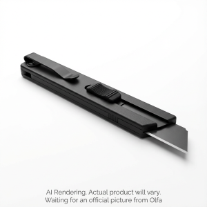 OLFA 9 mm 180 Metal Precision Knife with Solid Blade