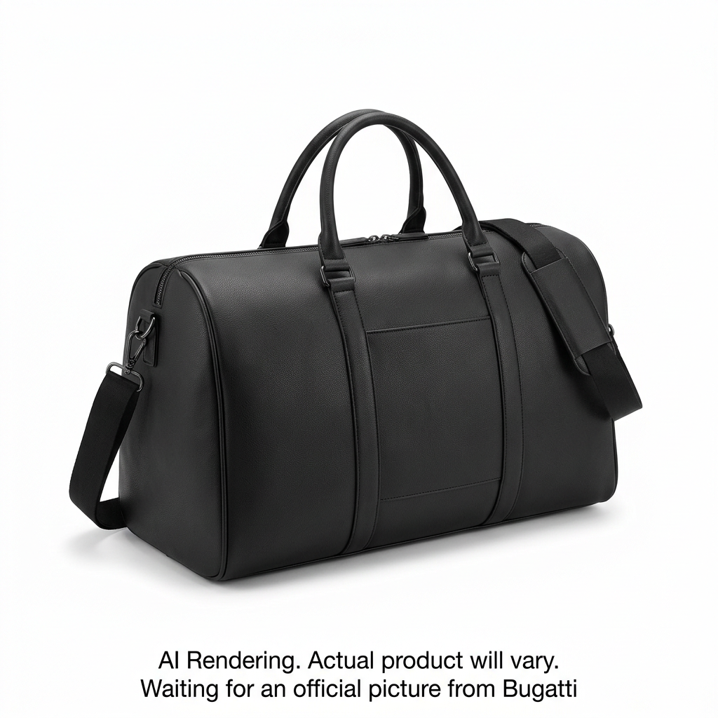 Bugatti- Duffle Bag- Lisbon-PU-Black