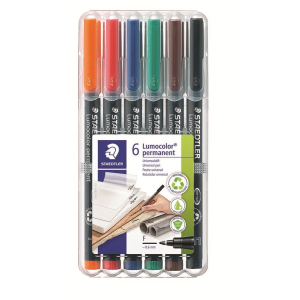 Universal pen Lumocolor perm F 6pcs