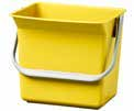 6Lt/6.3qrt Mini-Pour Pail Yellow