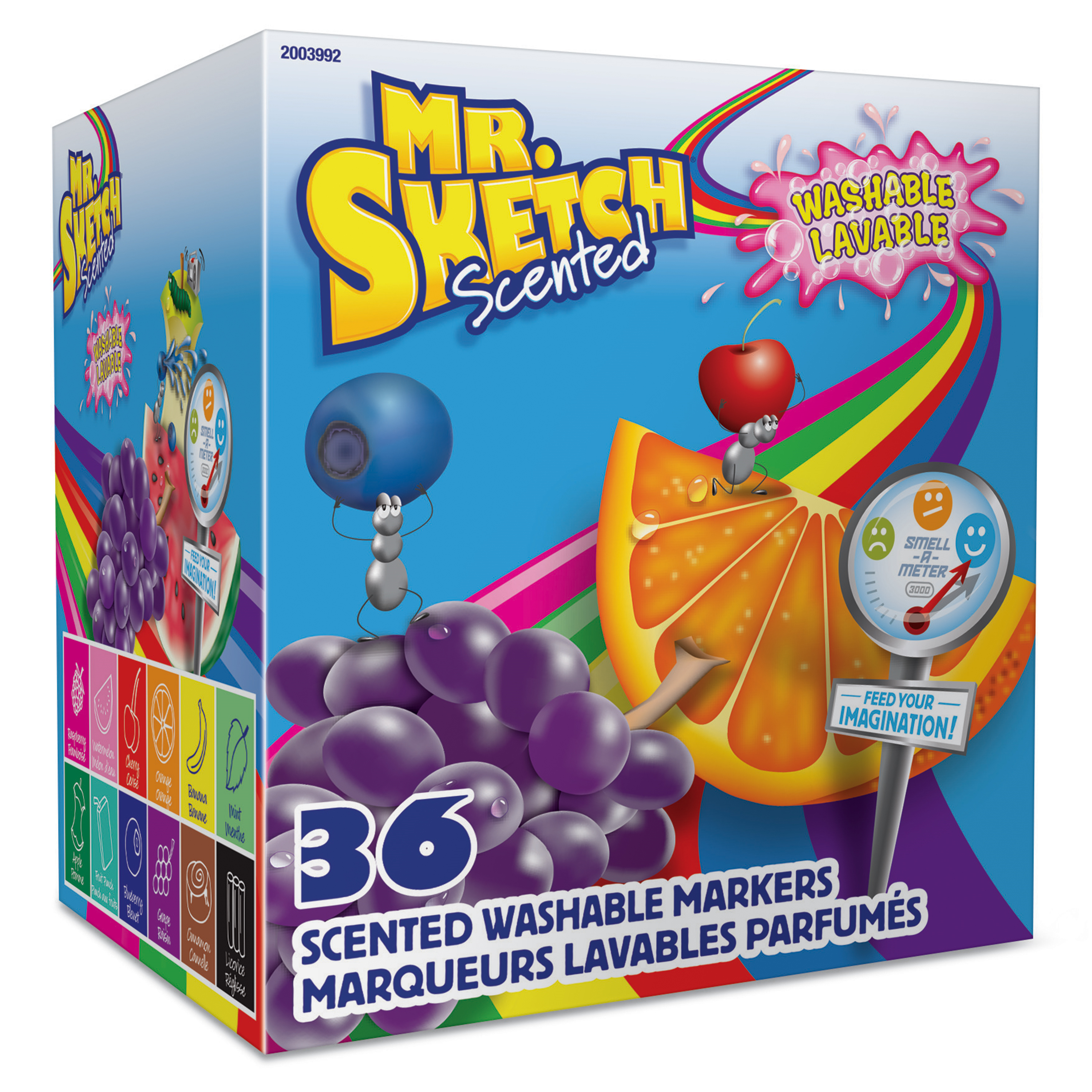 Washable Markers , Asst, 36 Pack