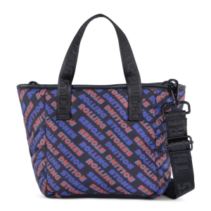 CBY6030RS The Rolling Stones Blue Bridges Crossbody Bag - Nylon