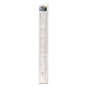 40cm/16" Acrylic Ruler ? Inch/Metric / 
40cm/16 po r?gle en acrylique, pouces/m?trique