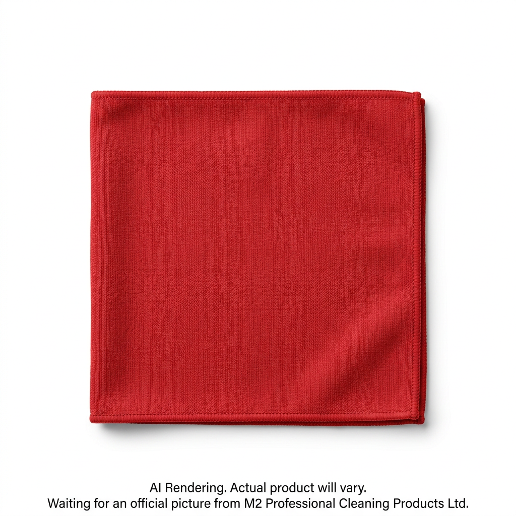 MicroCloth 35x35cm/14"x14" (240Gsm) Red