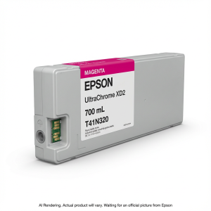 Epson Ultrachrome XD2 Magenta Ink Cartridge, 700 ML