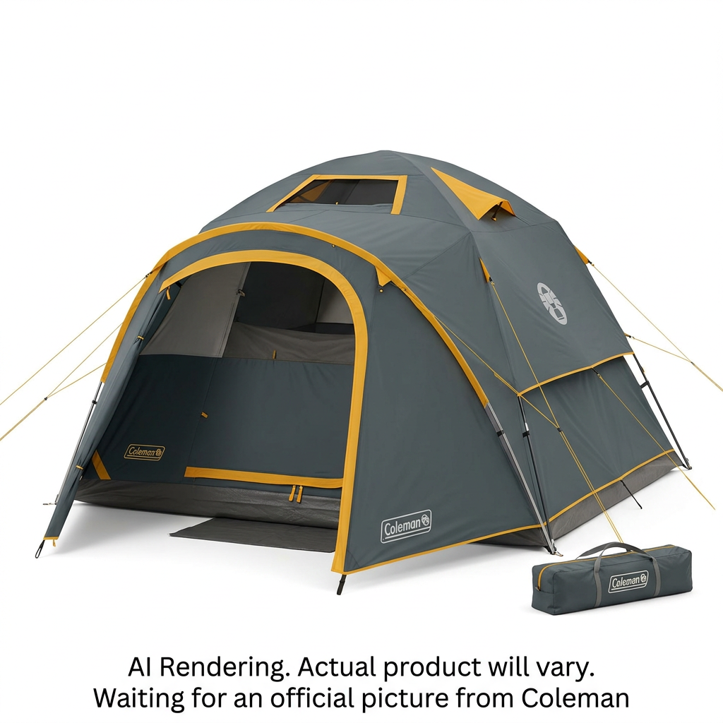 PEAK1 TENT 4P CABIN TENT DRK STONE