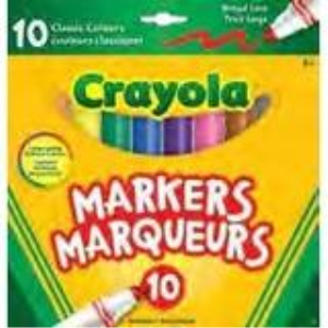 10 Broad Line Markers Original