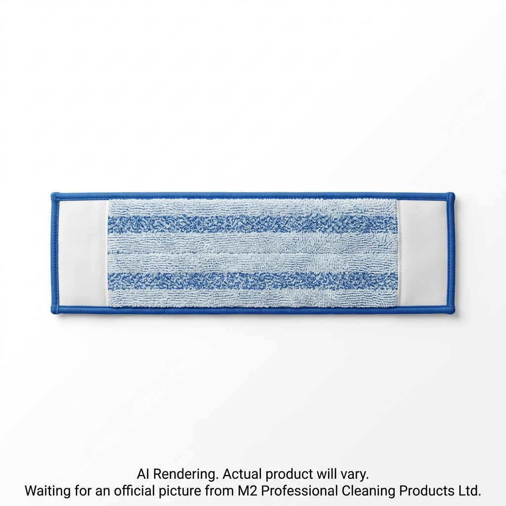 18?/45 cm Scrubbing Microfiber Pad -Blue