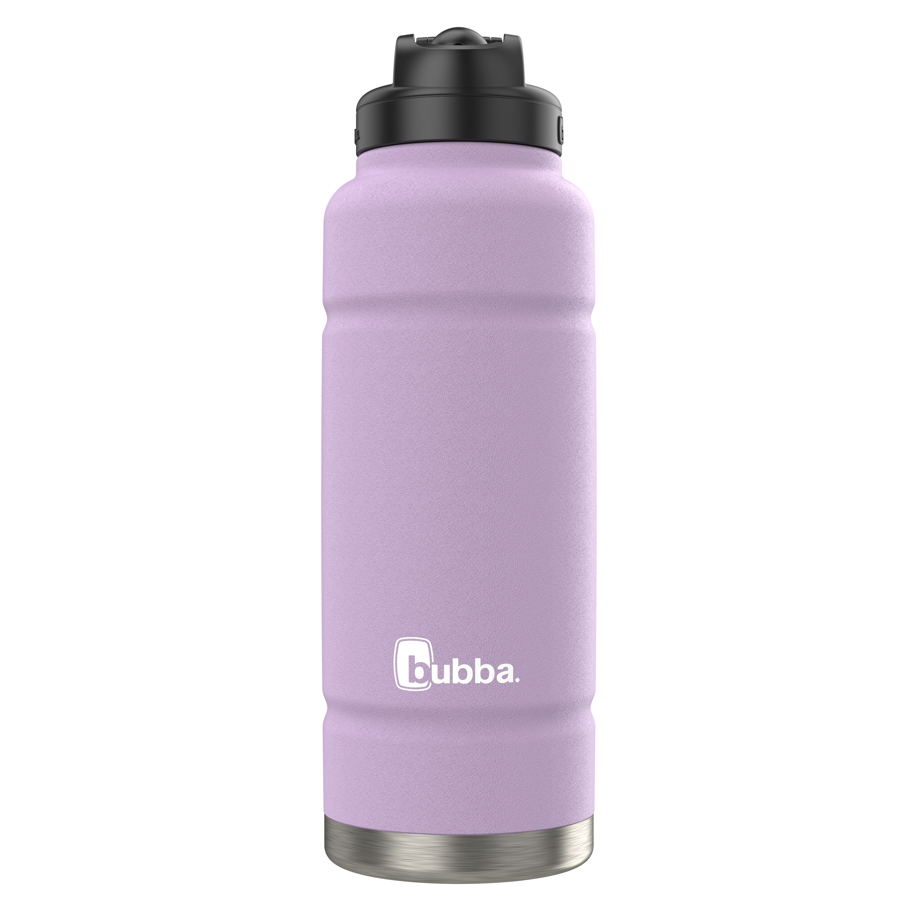 bubba Trailblazer Stainless Steel Water Bottle with Straw Lid, 40 oz (1.18 L), Vacuum-Insulated, Lavender Frost
