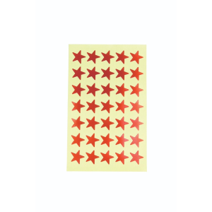 Red Stars, 350/Pkg. / 
?toiles rouges ? paquet de 350