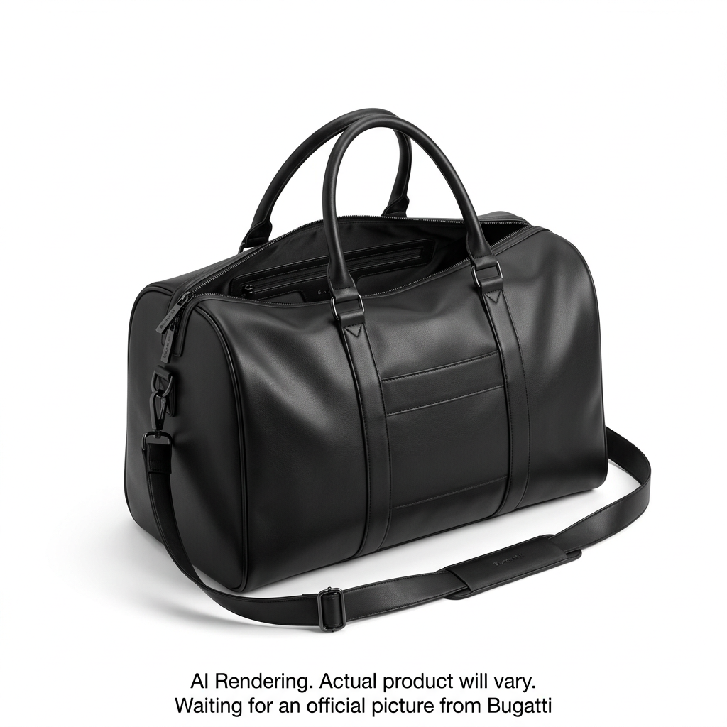 Bugatti-Duffle Bag-Lagos-PU-Black