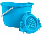 15L Pail with Cone wringer- Blue