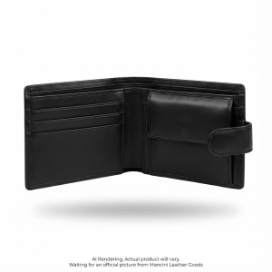 Equestrian2 Collection RFID Secure Wallet With Coin Pocket