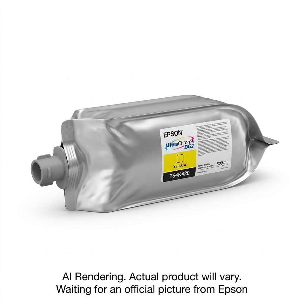 Epson Ultrachrome Dg2 Yellow Ink Pack, 800 Ml