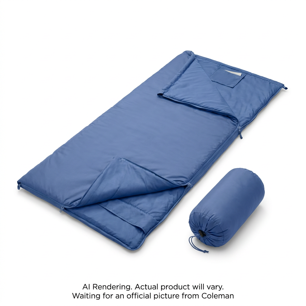 FLATLANDS 50F SLEEPING BAG BLUE HYD