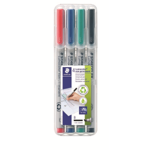 Universal pen Lumocolor non-p B 4pc