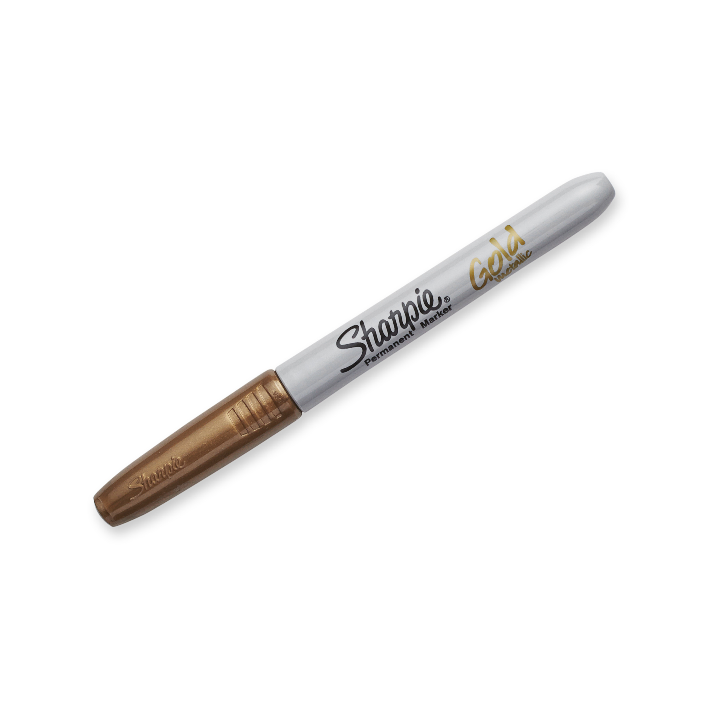Sharpie Metallic Permanent Marker, Fine Point, Gold, 1 Count